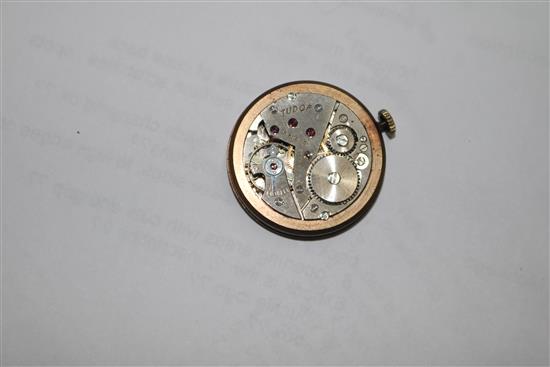 A gentlemans 9ct gold Tudor wrist watch.